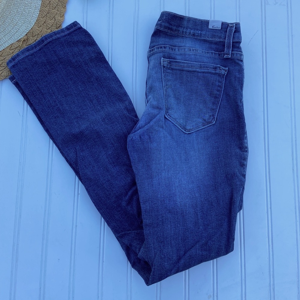 Kancan Estiole Boho Patchwork Distressed Skinny J… - image 1